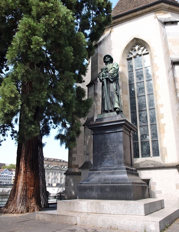 Ulrich Zwingli in Zürich.